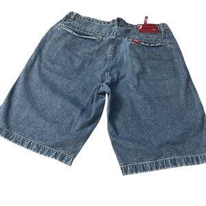 Bench Blue Jean Shorts Relaxed Fit, Size 34